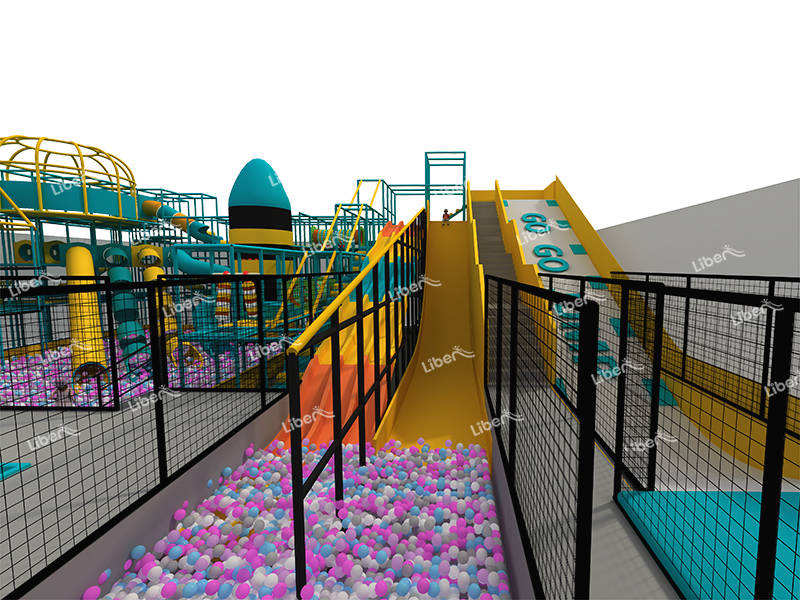 Complex Indoor Trampoline Park