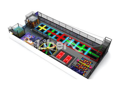 Safe Entertainment Professional Trampoline Park for Sports